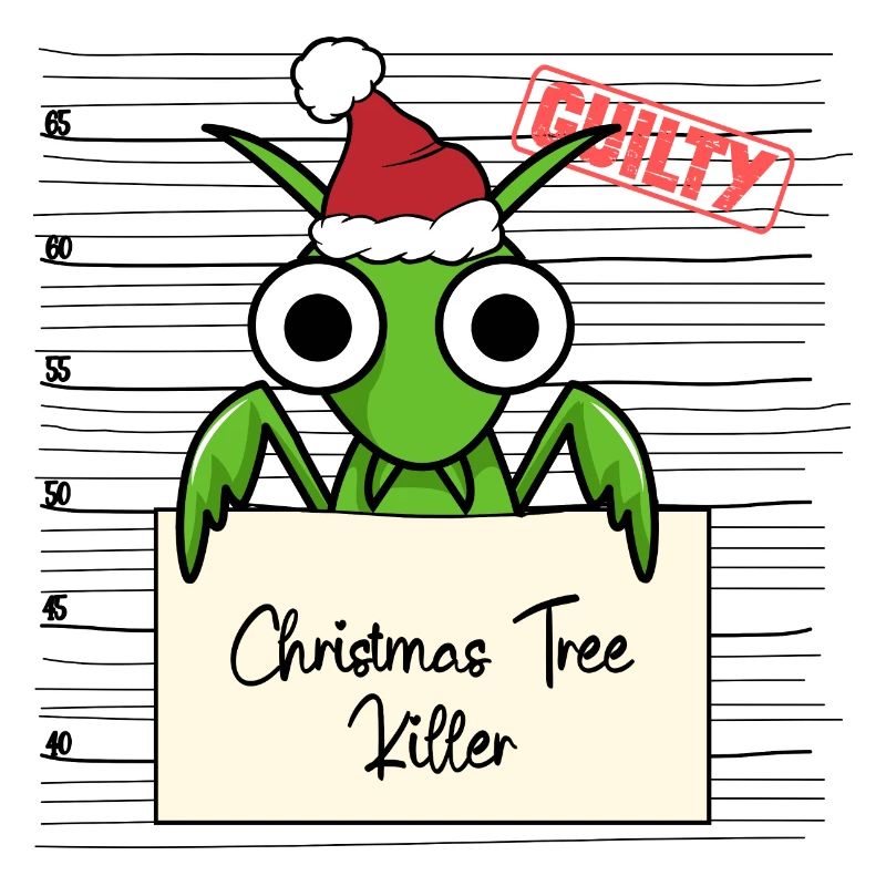 Weihnachtsbaum Umschubser Gottesanbeterin