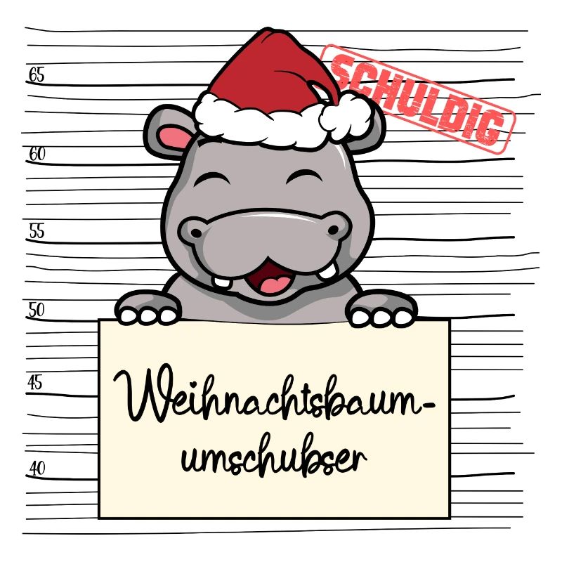 Weihnachtsbaum Umschubser Nilpferd