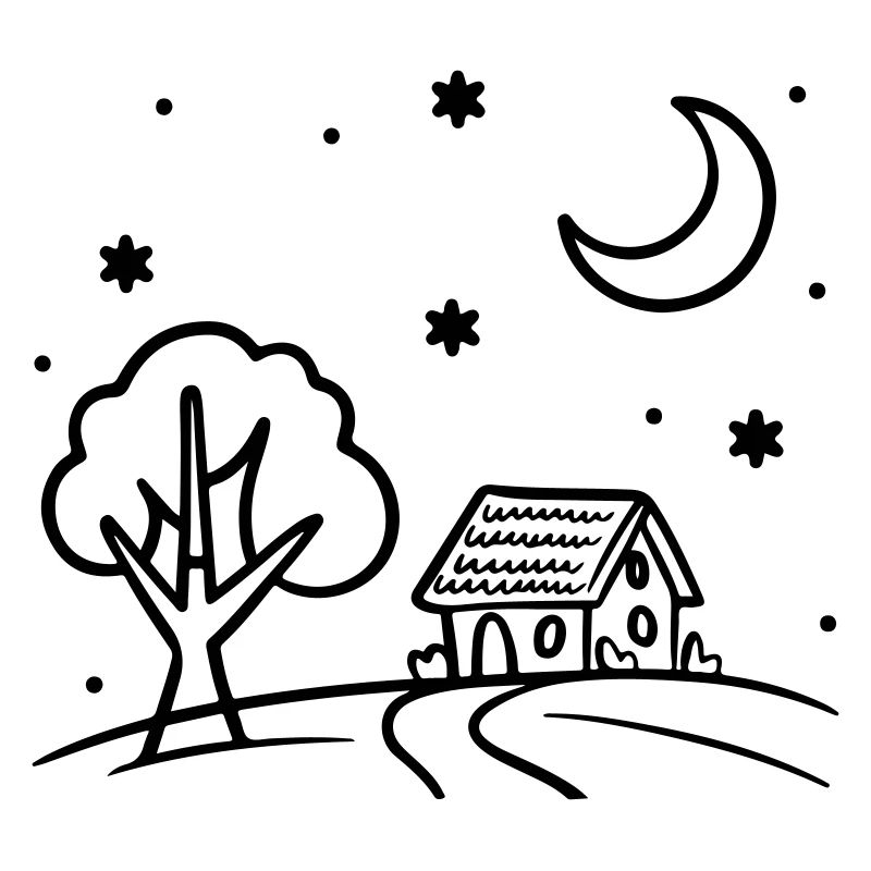 Moonlit Kabine