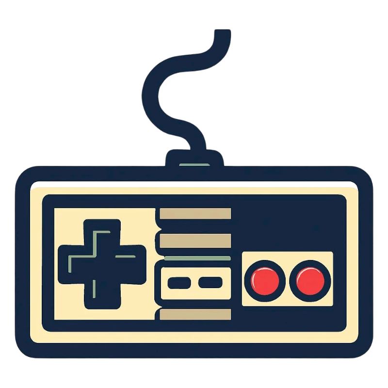 Retro game controller design