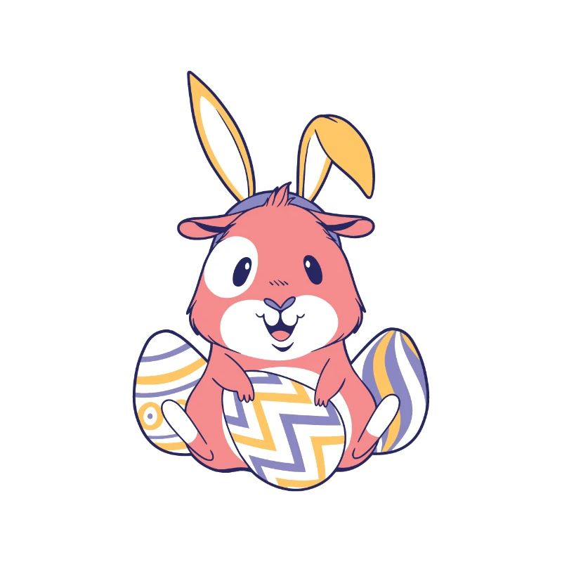 Guinea pig - Happy Easter
