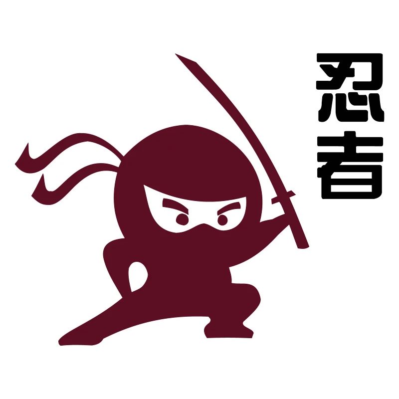 Dessin animé japonais ninja samurai