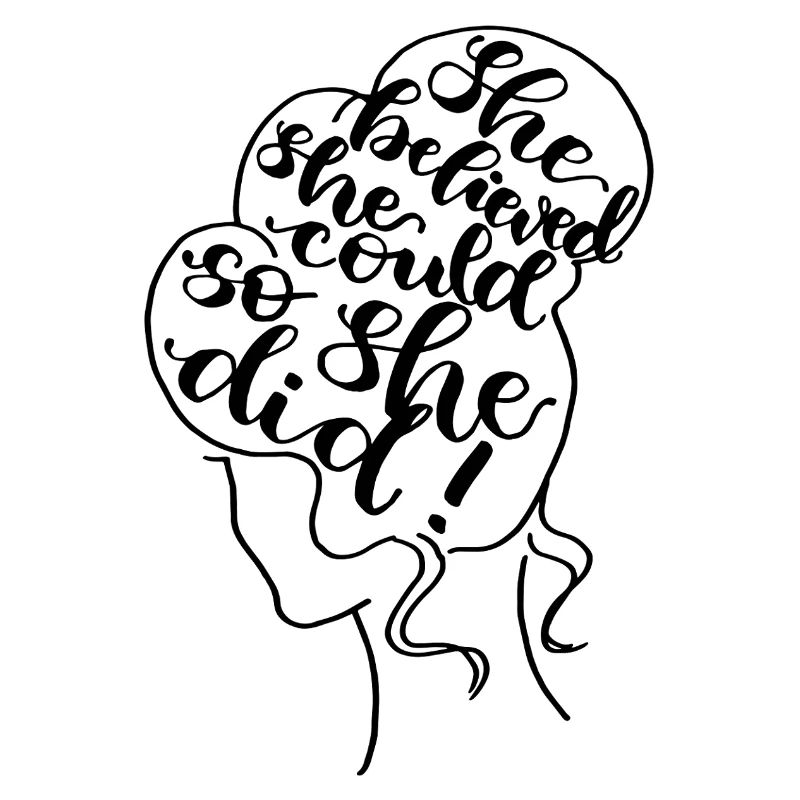 She believed she could