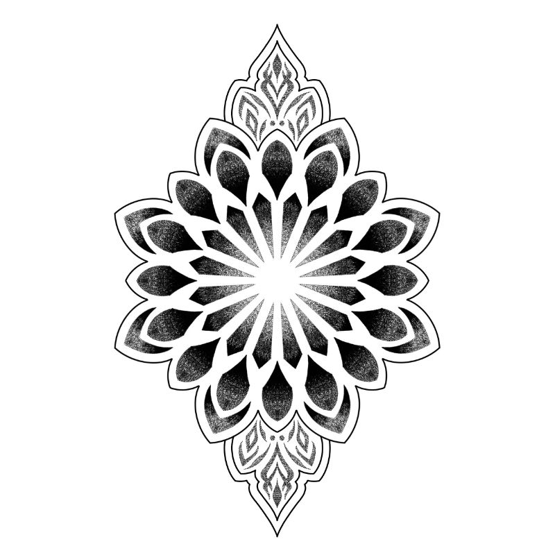 Dekoratives Mandala