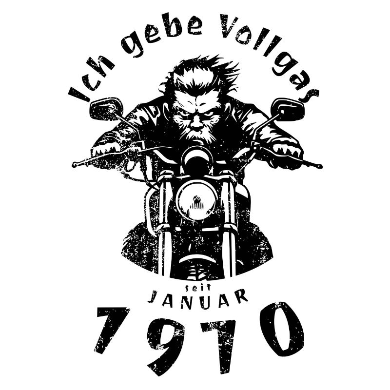 55th Birthday I've been going full throttle since 01/1970