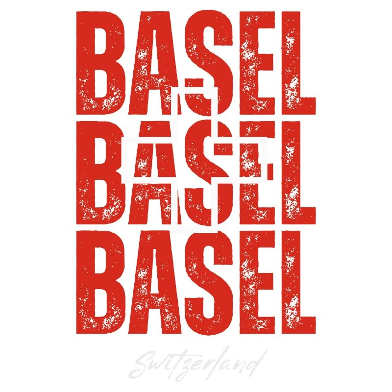 Basel Schweiz, ein Souvenir von Basel