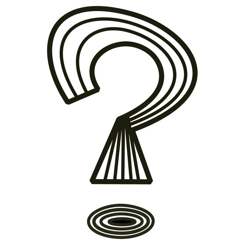 Question mark by Cean