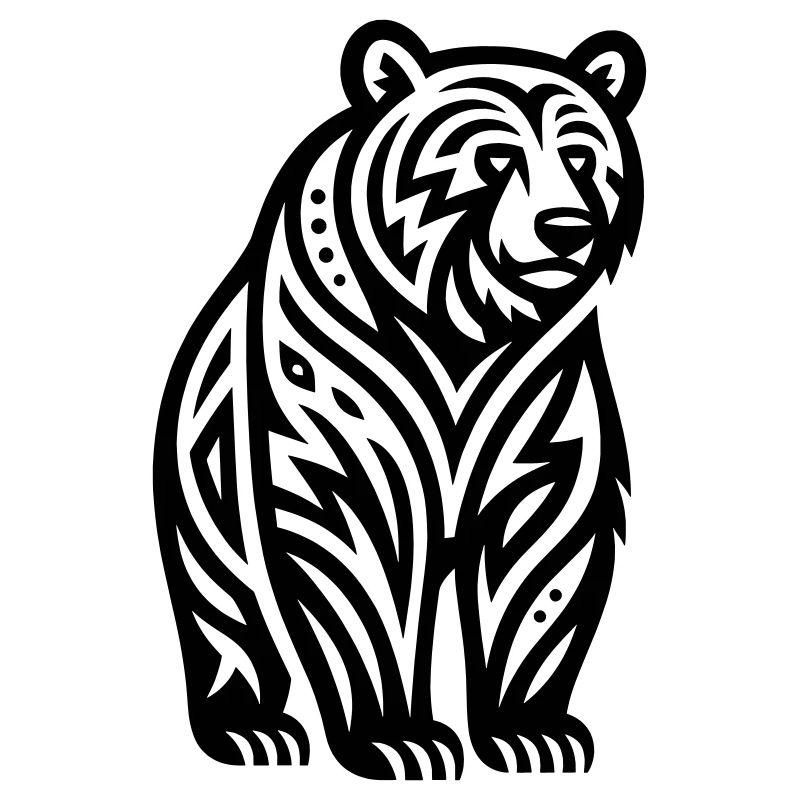 Just a Black Bear #2 / JustN-imal