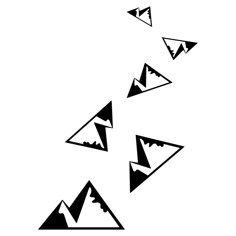 Mountains Nature Symbol