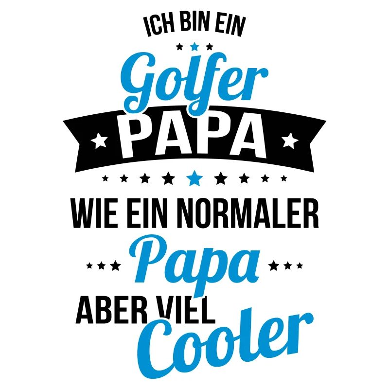 Papa golfeur comme un papa normal mais beaucoup plus cool