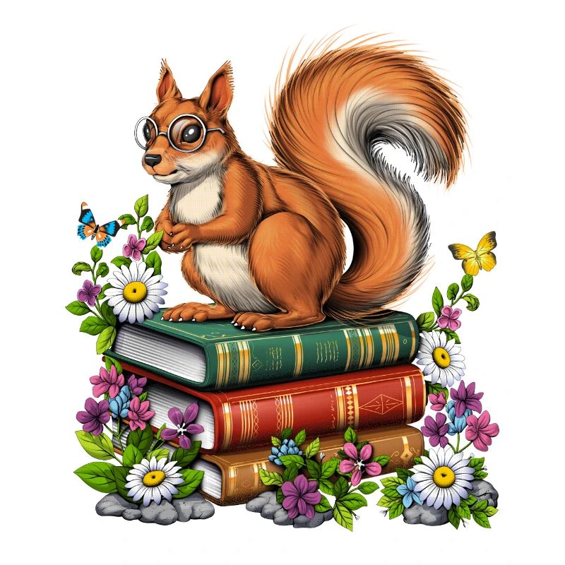 Cottagecore Forest Squirrel