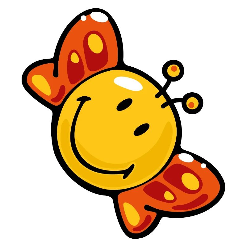 Smiley Butterfly