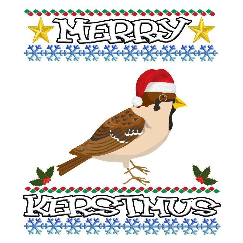 Noël pull moineau de Noël joyeux Noël