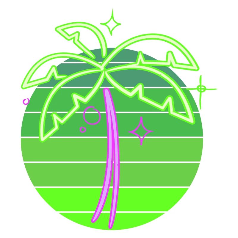 Neonpalme