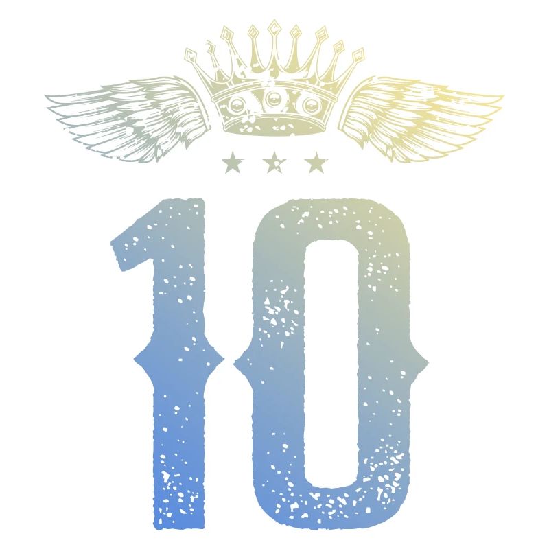 10 Zahl Krone