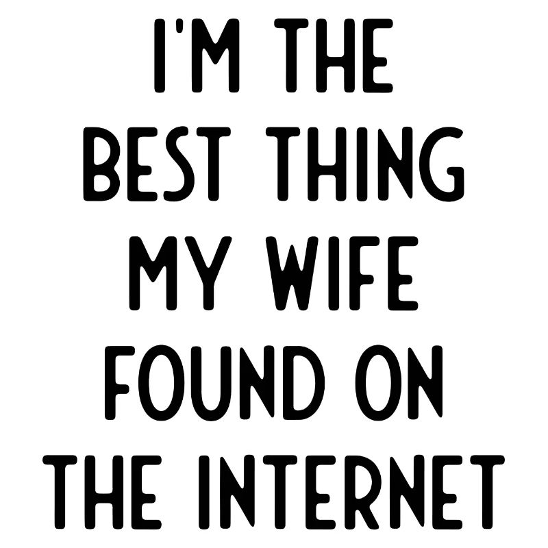 Paar, das sich online getroffen hat Ehemann Ehefra