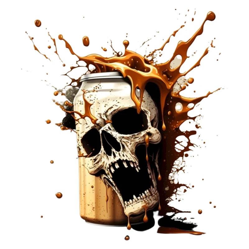 Explosion de bière Skull