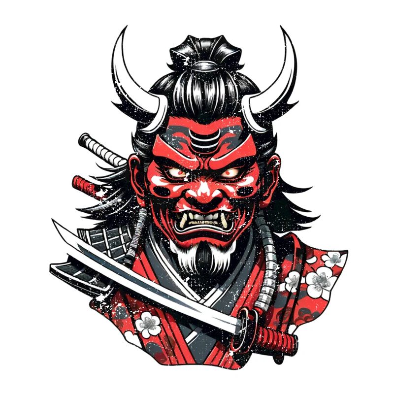 Samurai-Krieger - Japan - Dämon