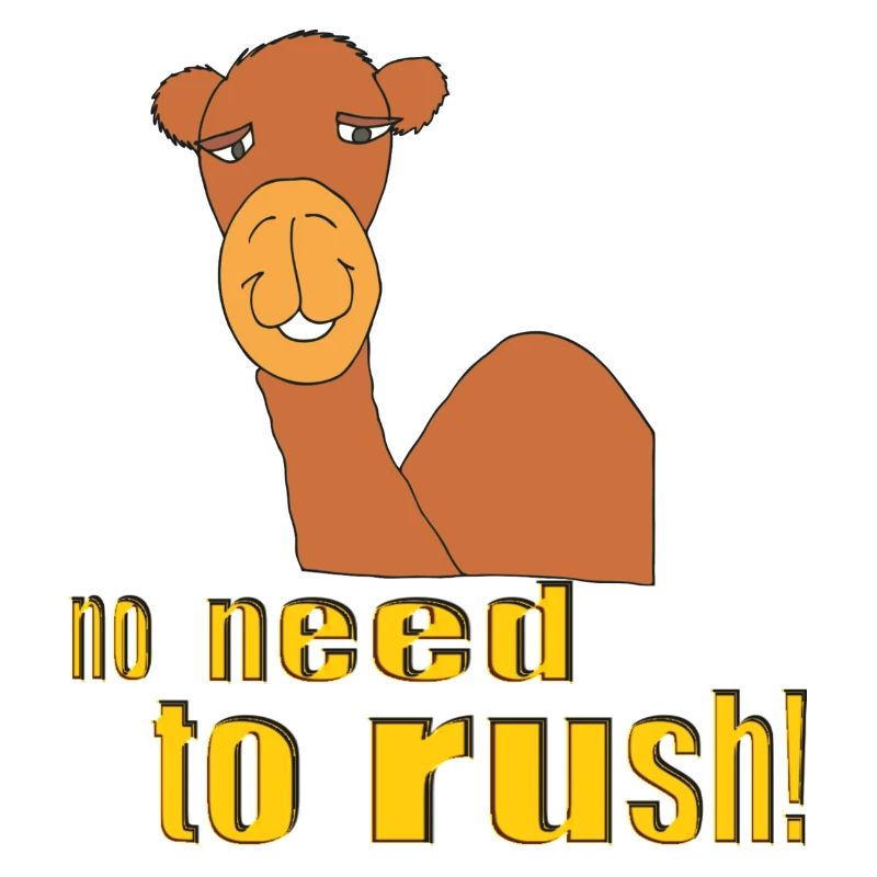 kamel no need to rush