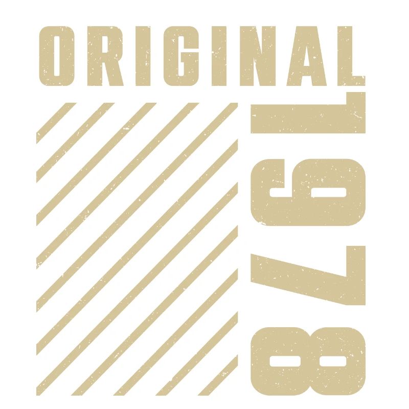 Original 1978 Authentic 1978 Vintage Bursdag