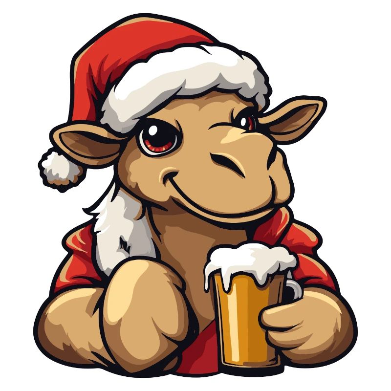 Kamel Weihnachten Bier