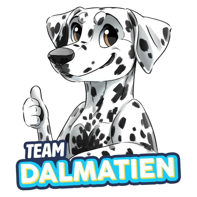 TEAM Dalmatiner - Schwarz