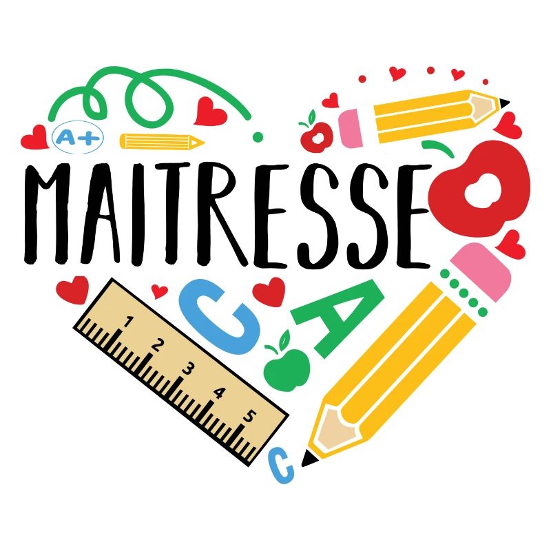 Maitresse idée de cadeau pour maîtresse d' école