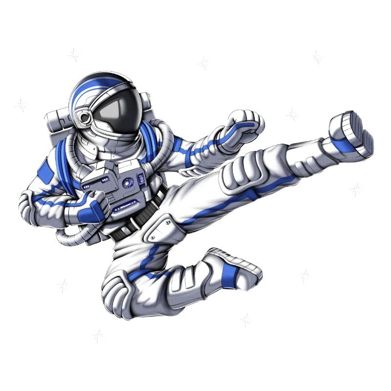 Astronauten-Karate