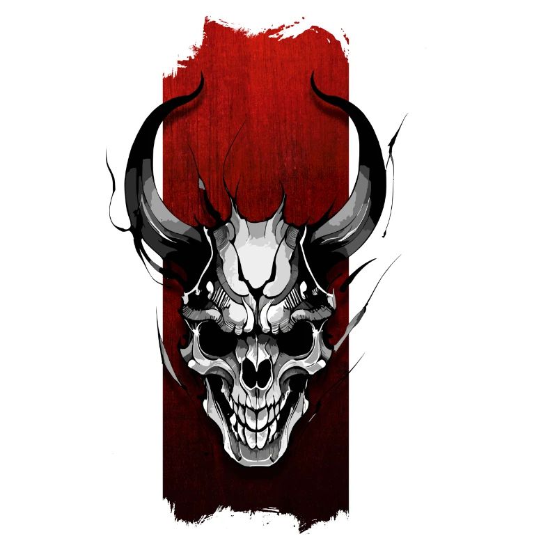 Veillée éternelle : Crâne cornu