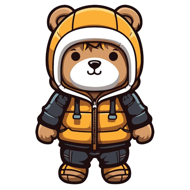 Bear Comic Winter
