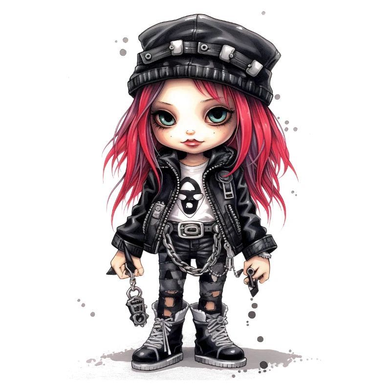 Gothic-Mädchen