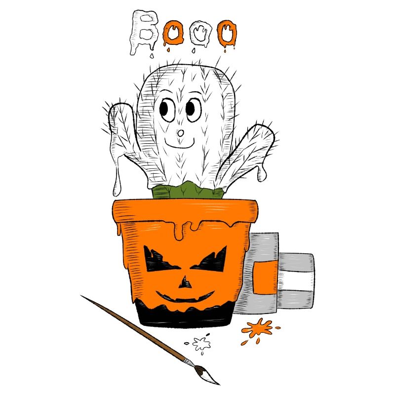 Halloween Cactus