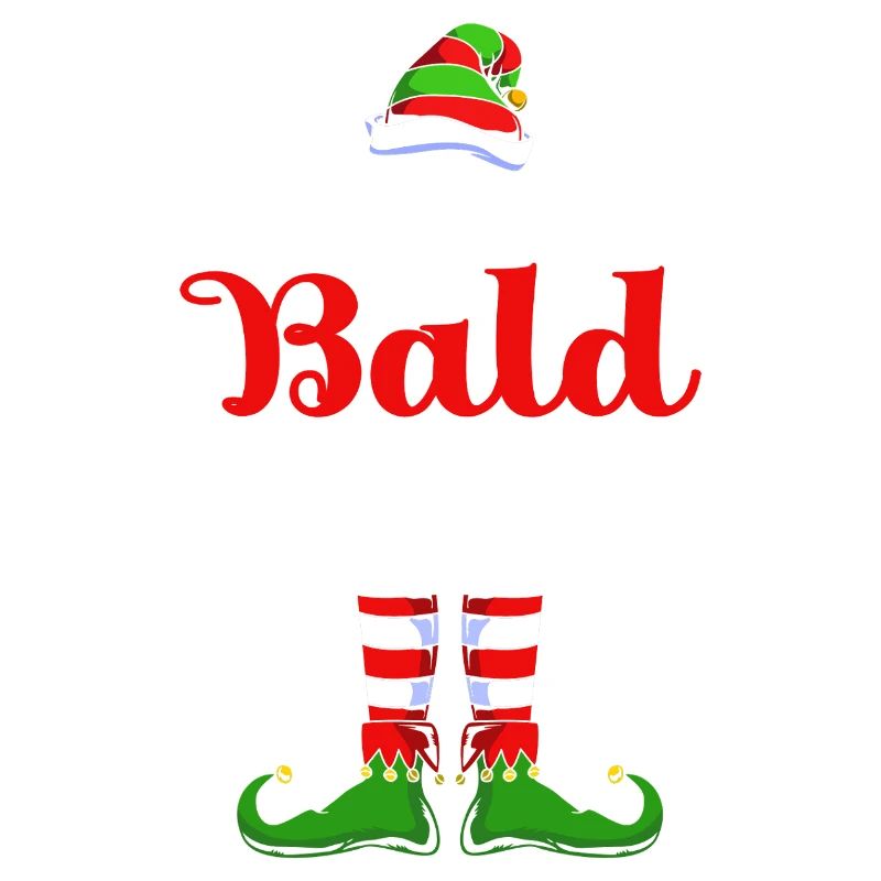 Elfe Elf Weihnachtsgeschenk Glatze