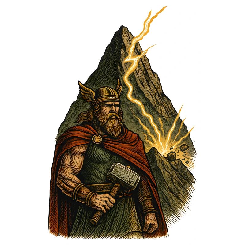 Nordischer Heldenhammer Thor