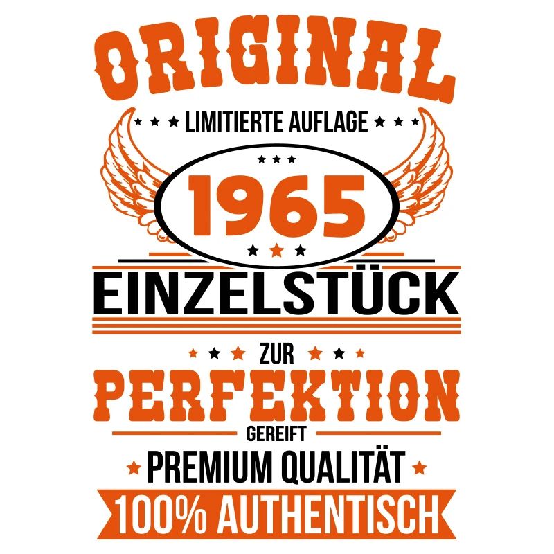 60. Geburtstag - Original 1965 Einzelstück
