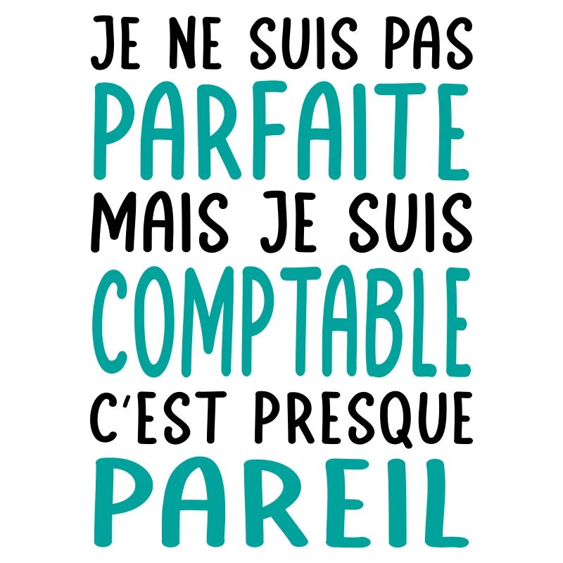 Je ne suis pas parfaite mais je suis comptable