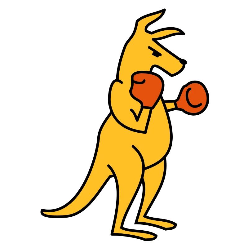 boxing kangaroo