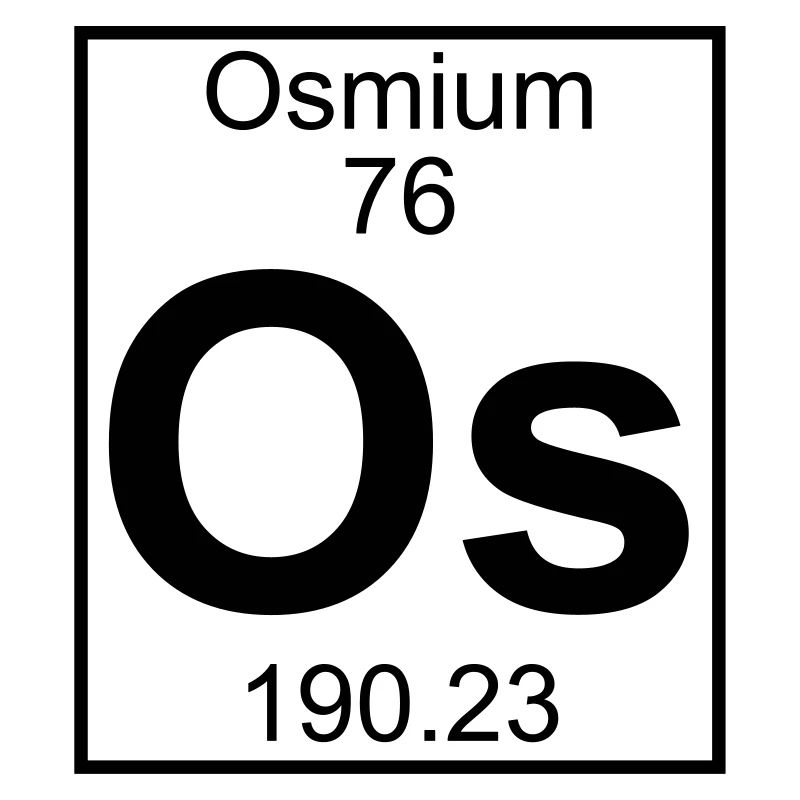 Osmium (Os) (element 76)