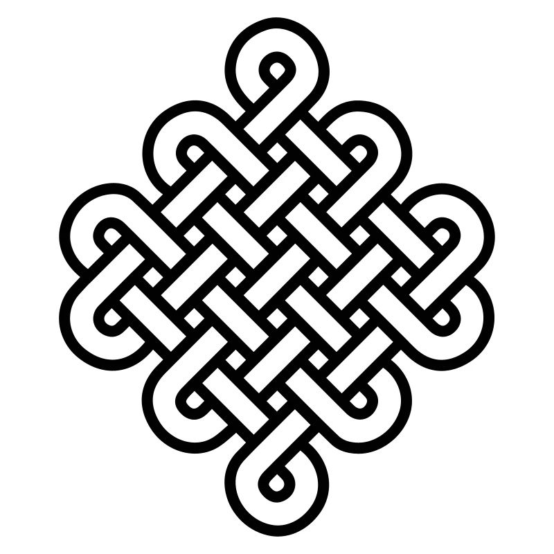 Knot Infinity Buddhism Tibet endless eternal celts
