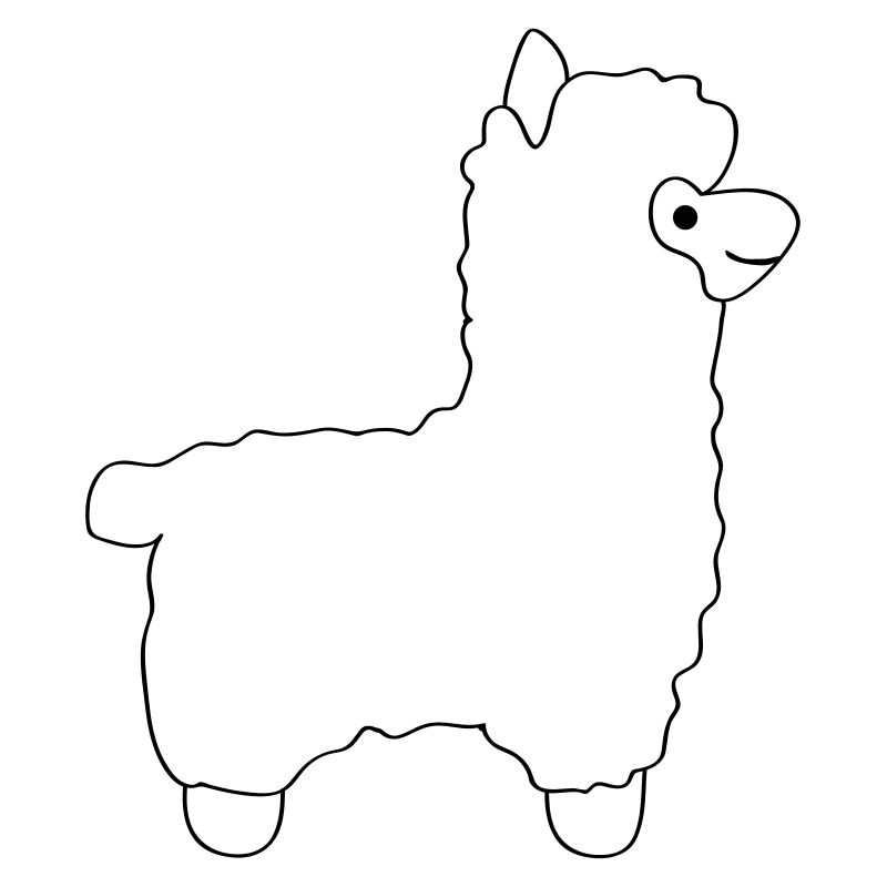 lama alpaca comic