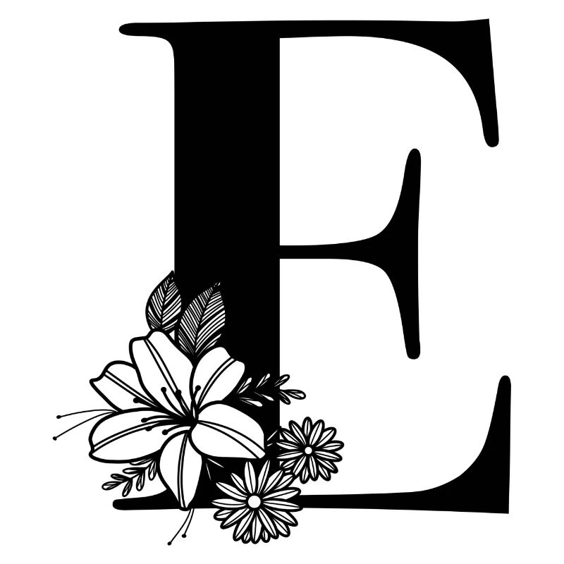 Letter E