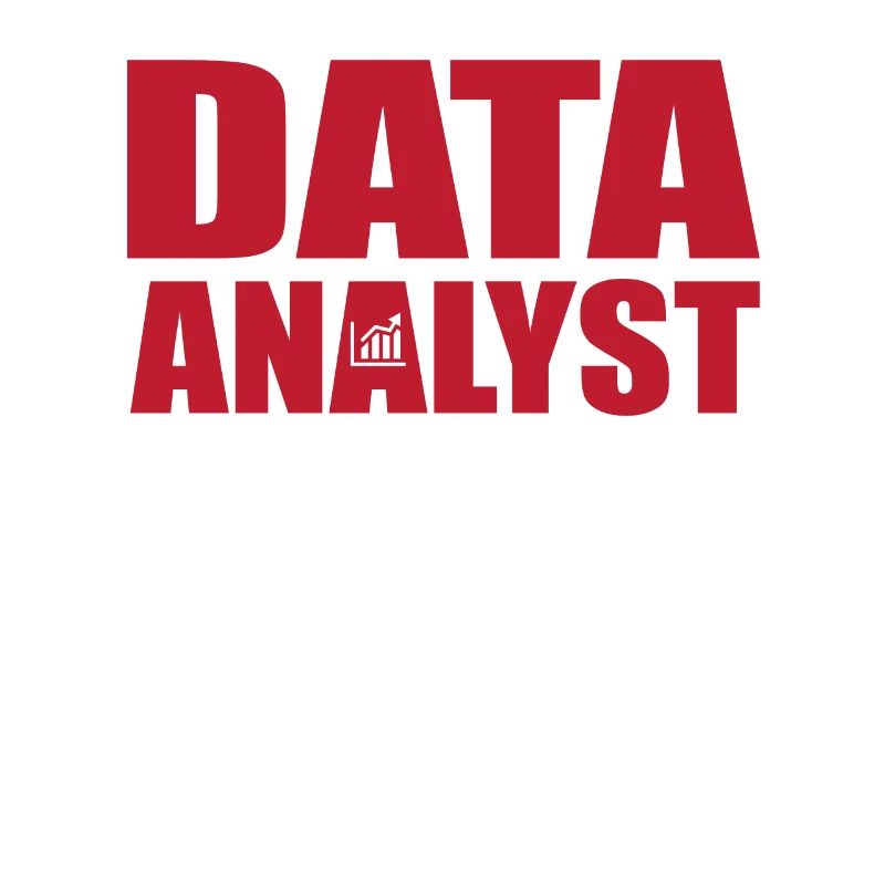 Grand motif de lettrage Data Analyst