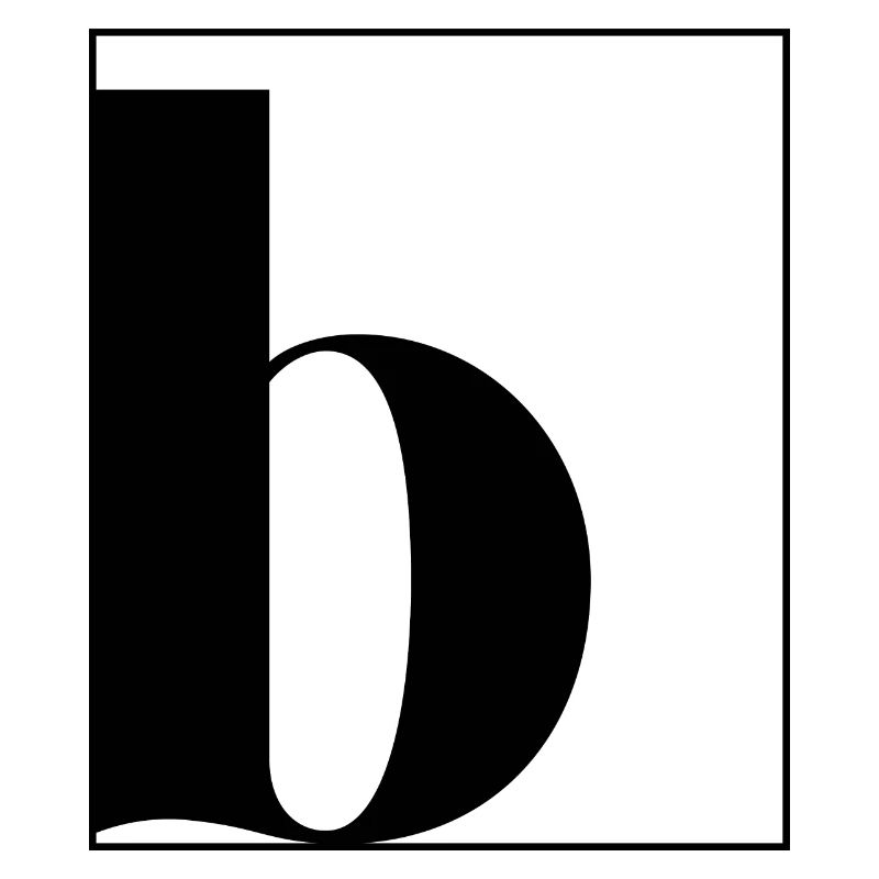 Buchstaben-Alphabet b