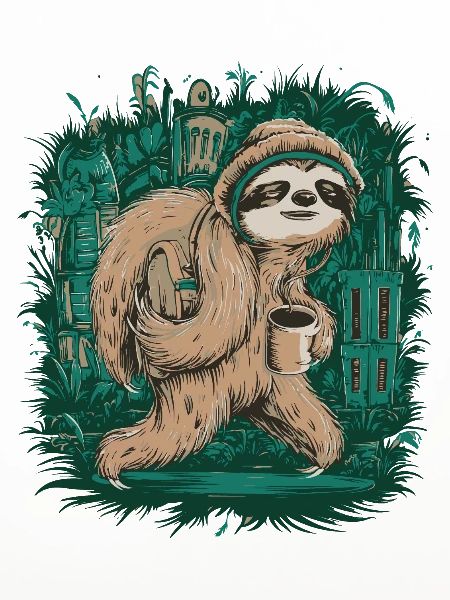 sloth jungle walk