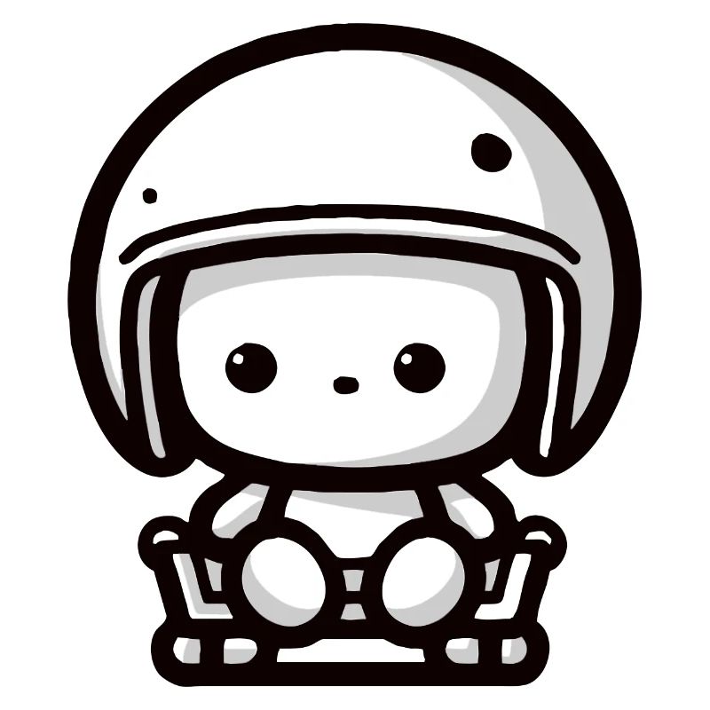 Baby Pilot - Bikerhelm