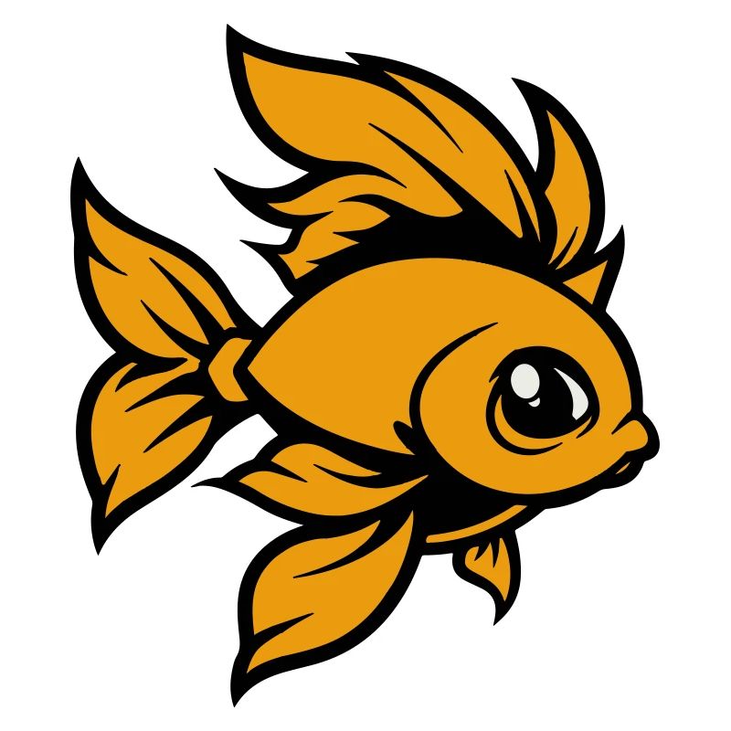Poisson rouge Poisson Bande Dessinée