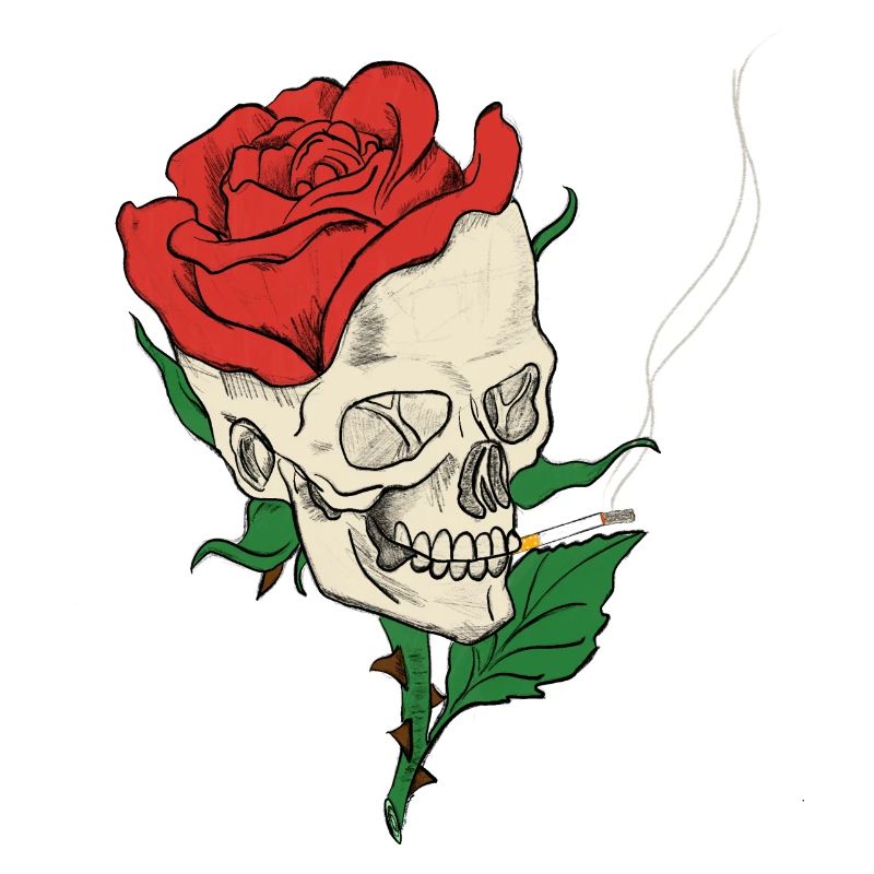 Blooming Skull