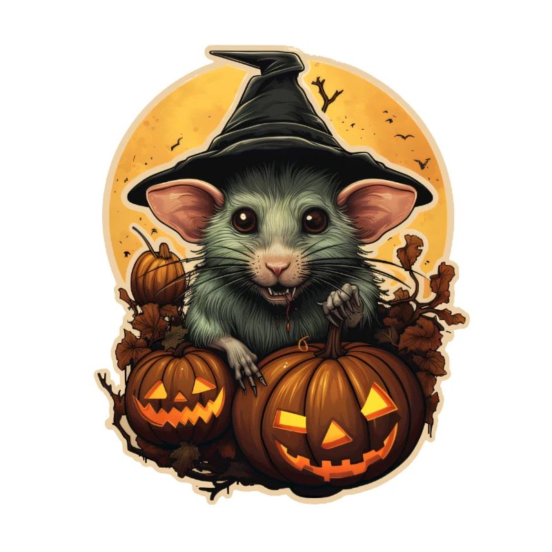 Halloween Ratte