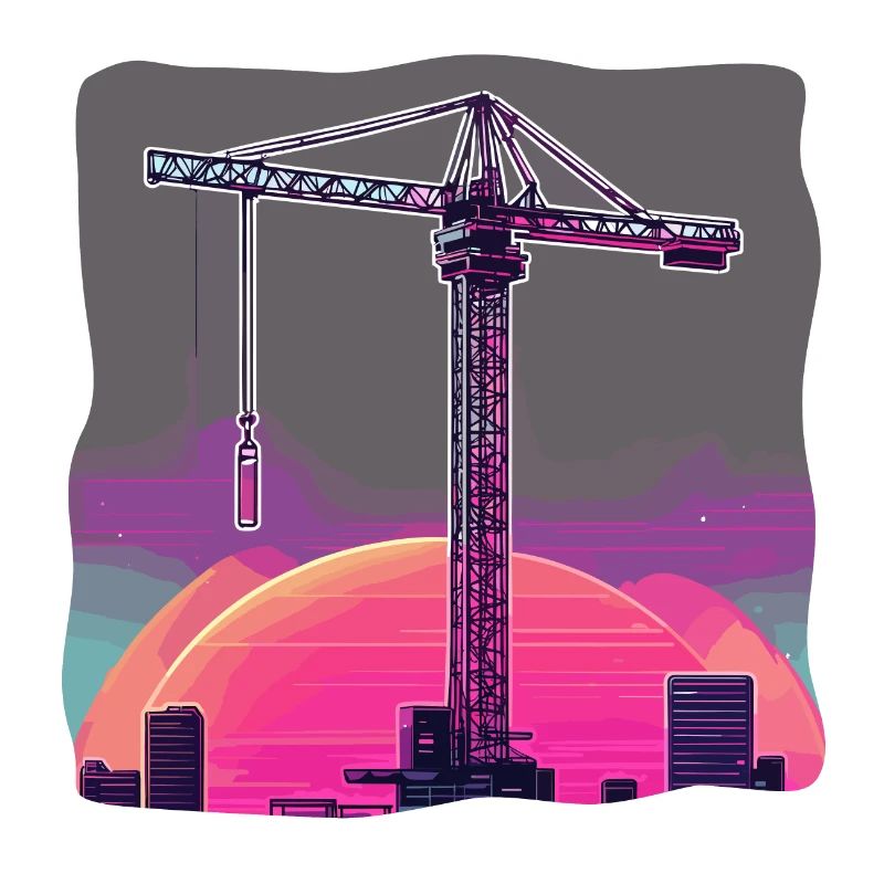 Grue / de chantier / treuil / système de grue