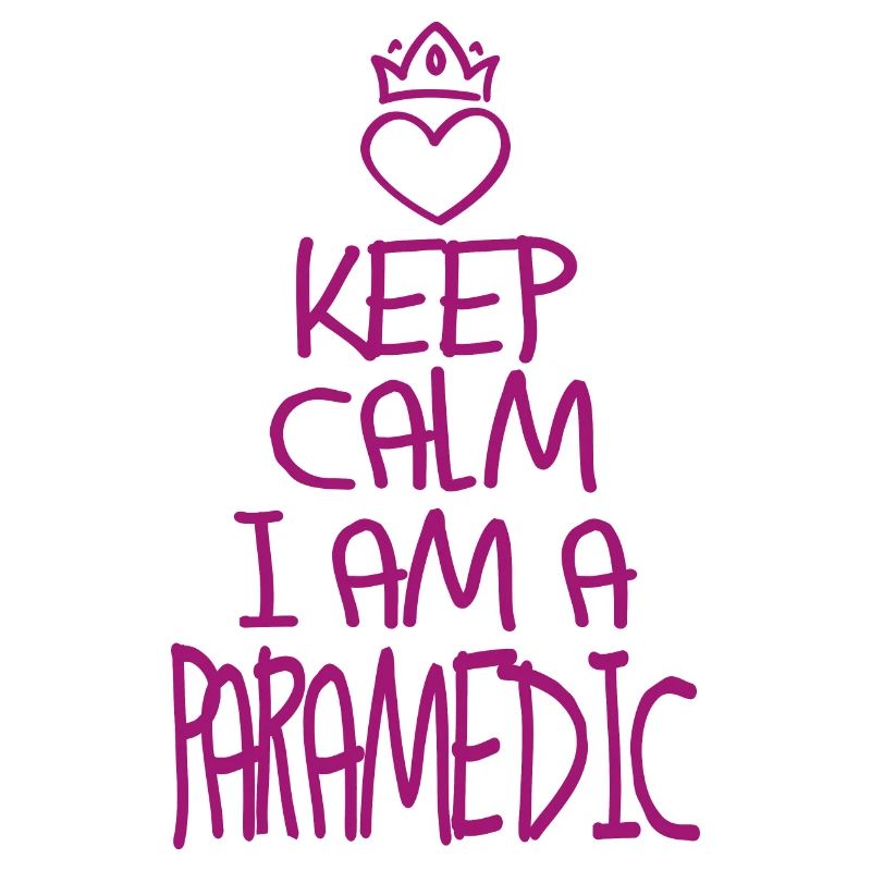 Keep Calm paramedic cool